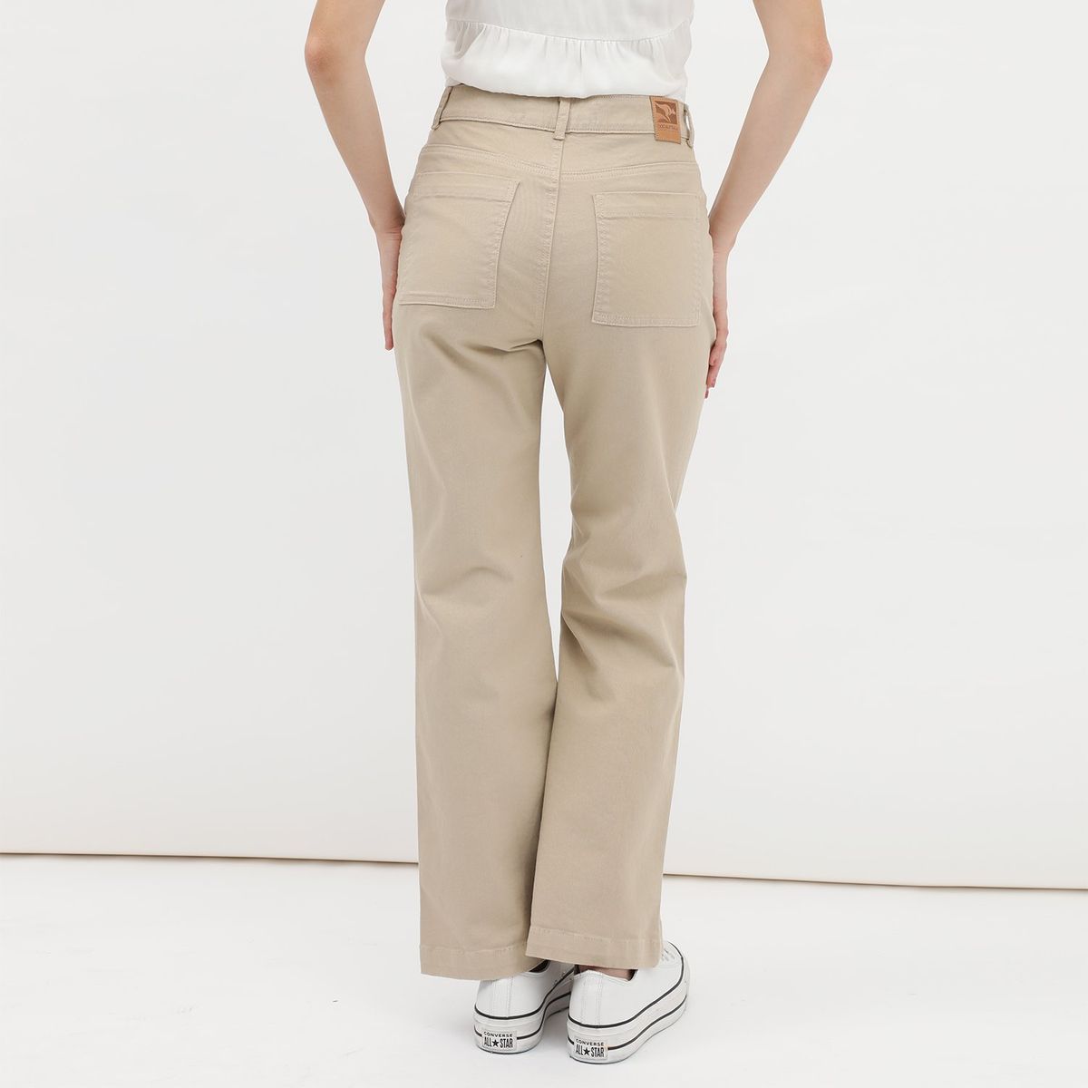 DOO AUSTRALIA - Pantalón Flare Algodón Mujer Doo Australia