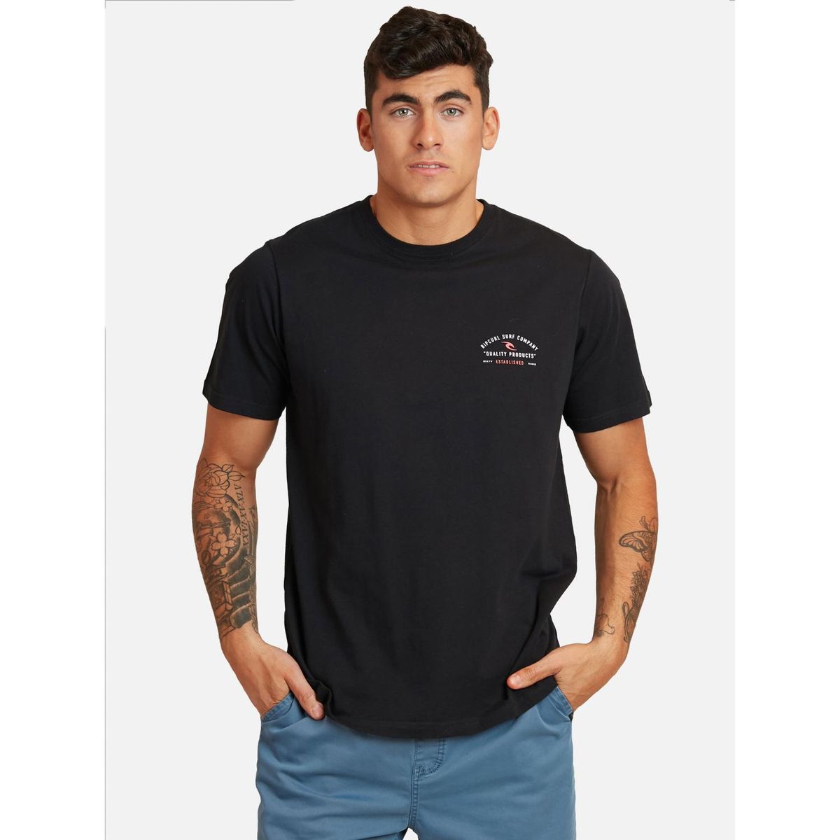 RIP CURL - Polera Algodón Hombre Rip Curls