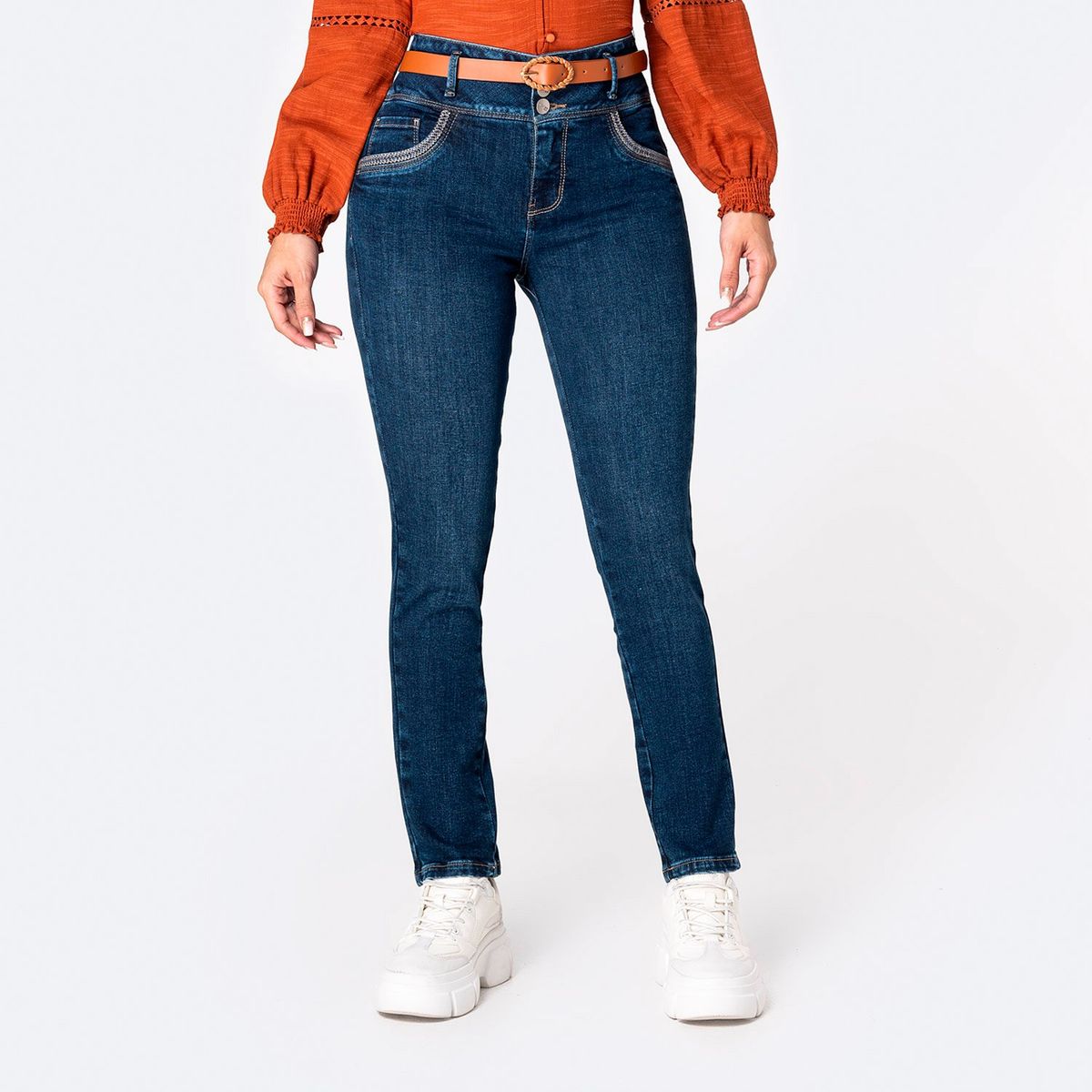 PIONIER - Jean Algodón Mujer Pionier