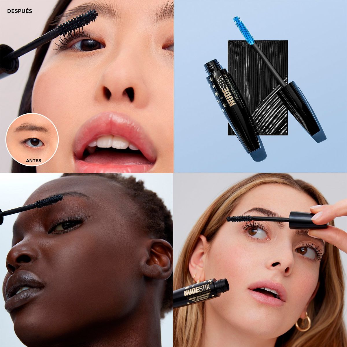 NUDESTIX - Splashproof Waterproof Mascara