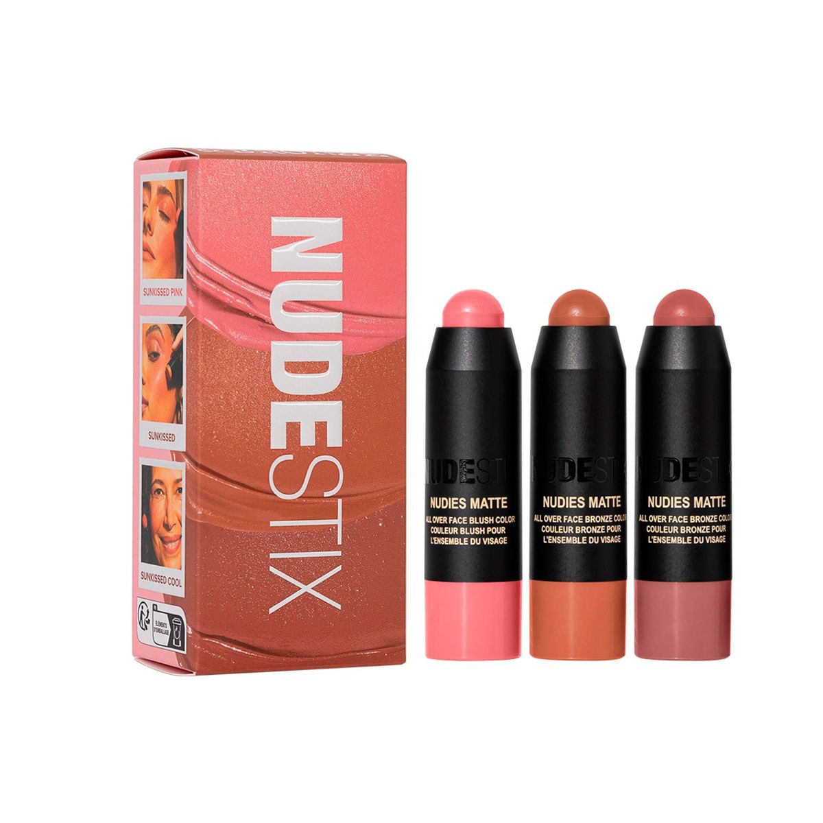 NUDESTIX - Sunkissed Blush & Bronze - Mini Set