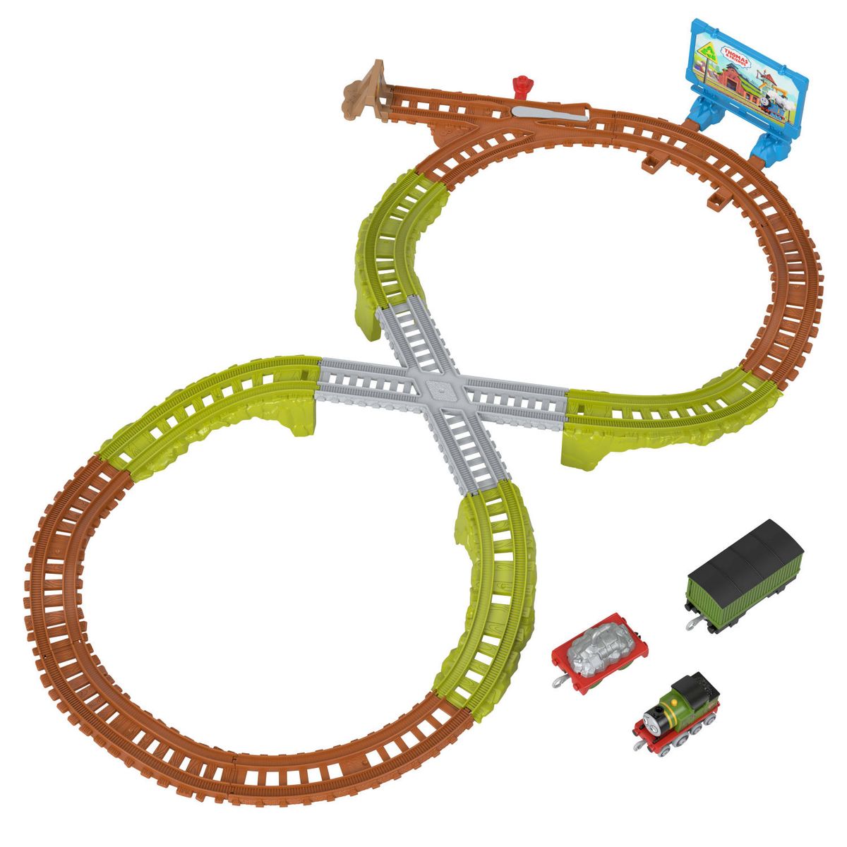 THOMAS - Pista de autoTrackmaster Thomas and Friends Aleatorio