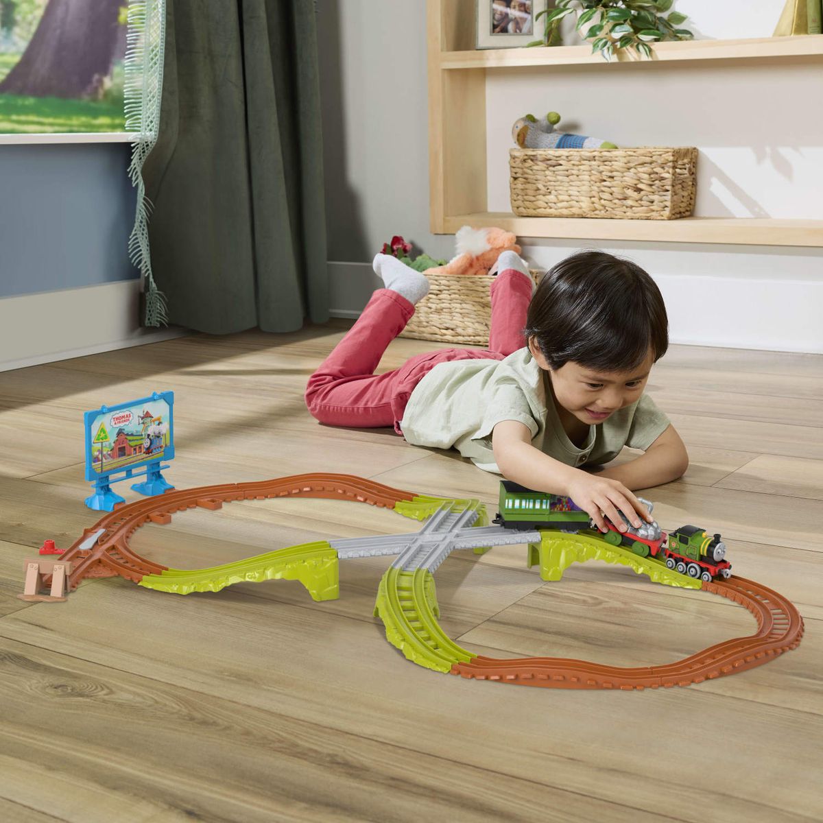 THOMAS - Pista de autoTrackmaster Thomas and Friends Aleatorio