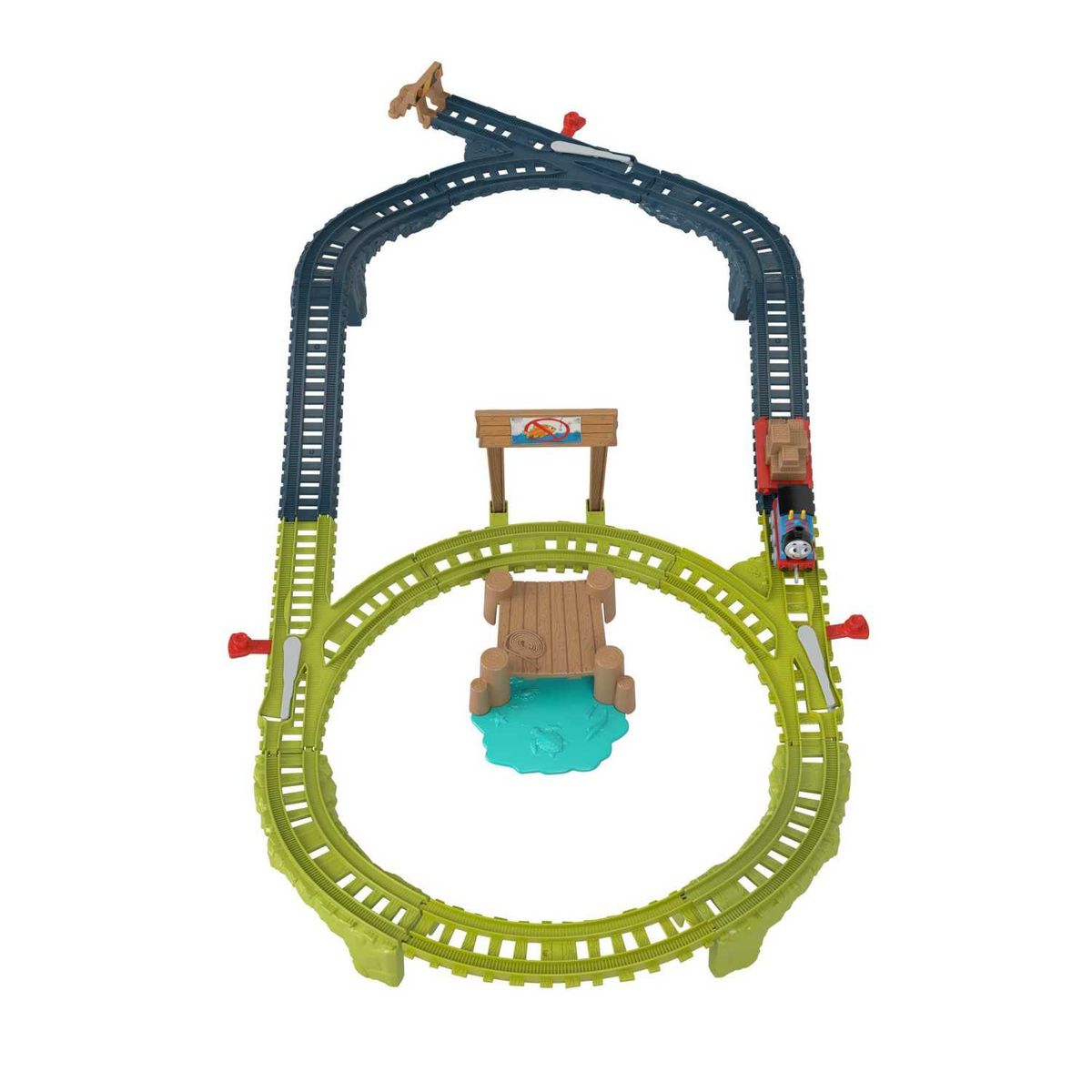 THOMAS - Pista de autoTrackmaster Thomas and Friends Aleatorio