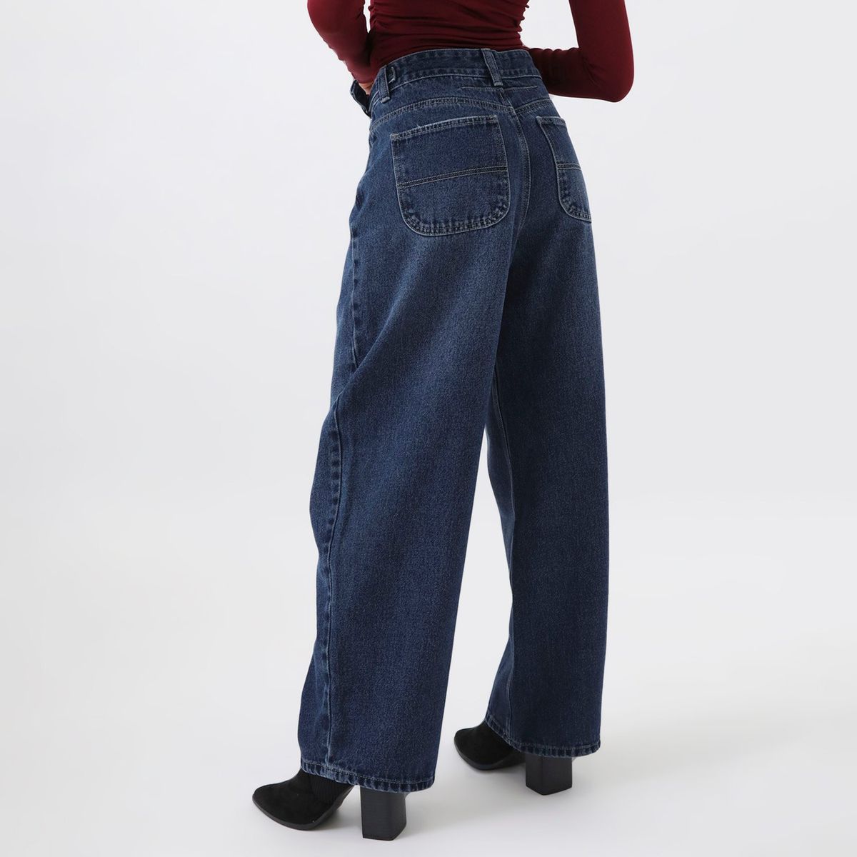 DENIMLAB - Jean Baggy Algodón Mujer Denimlab
