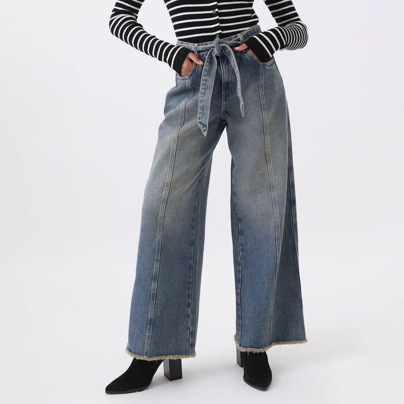 DENIMLAB - Jean Baggy Algodón Mujer Denimlab