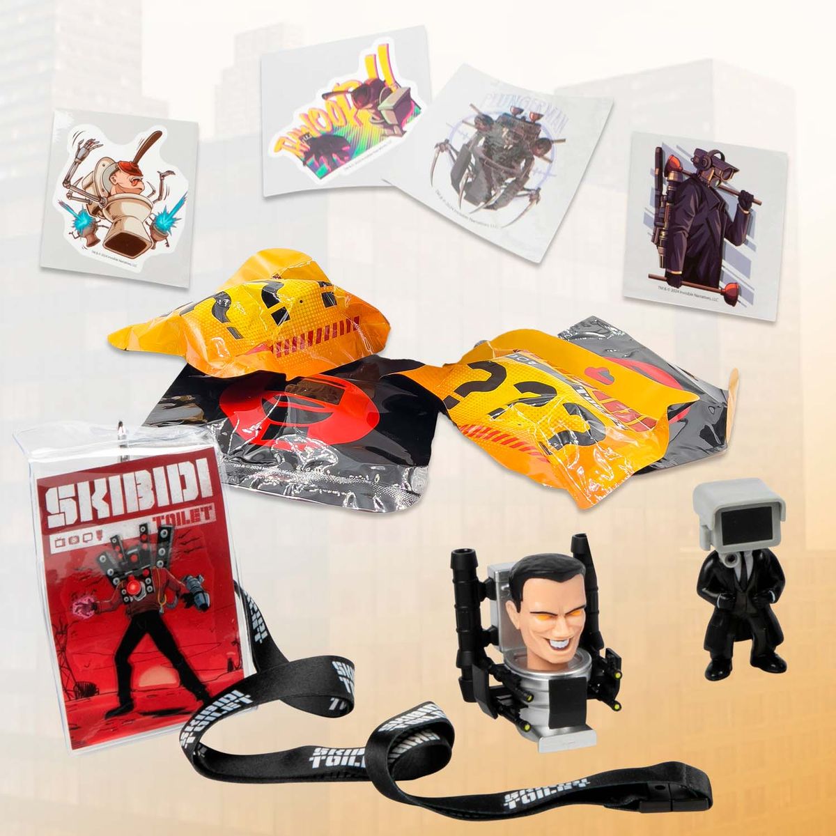 SKIBIDI TOILET - Inodoro Sorpresa Misteriosa Skibidi Toilet