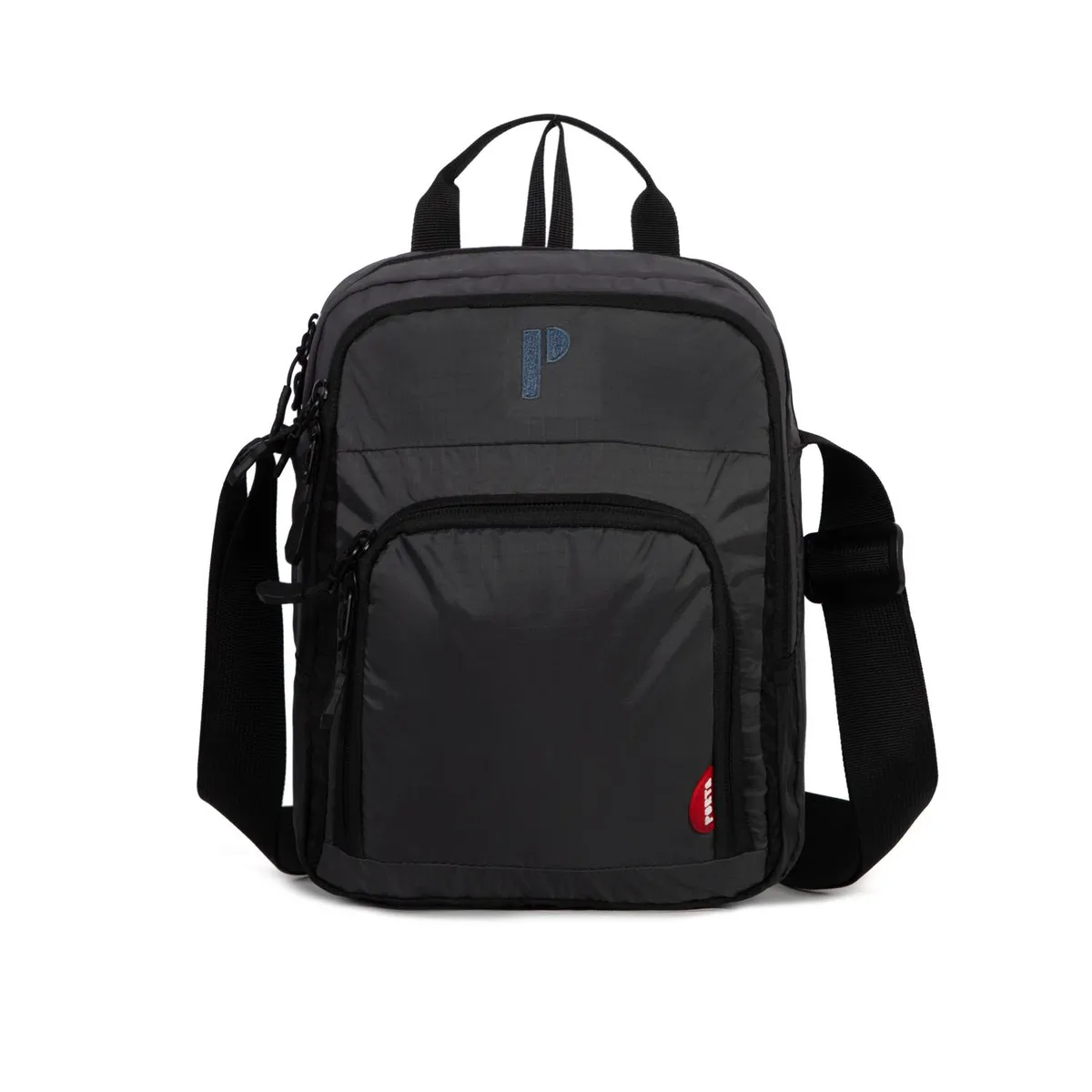 PORTA - Bolso Apolo Gris Oscuro