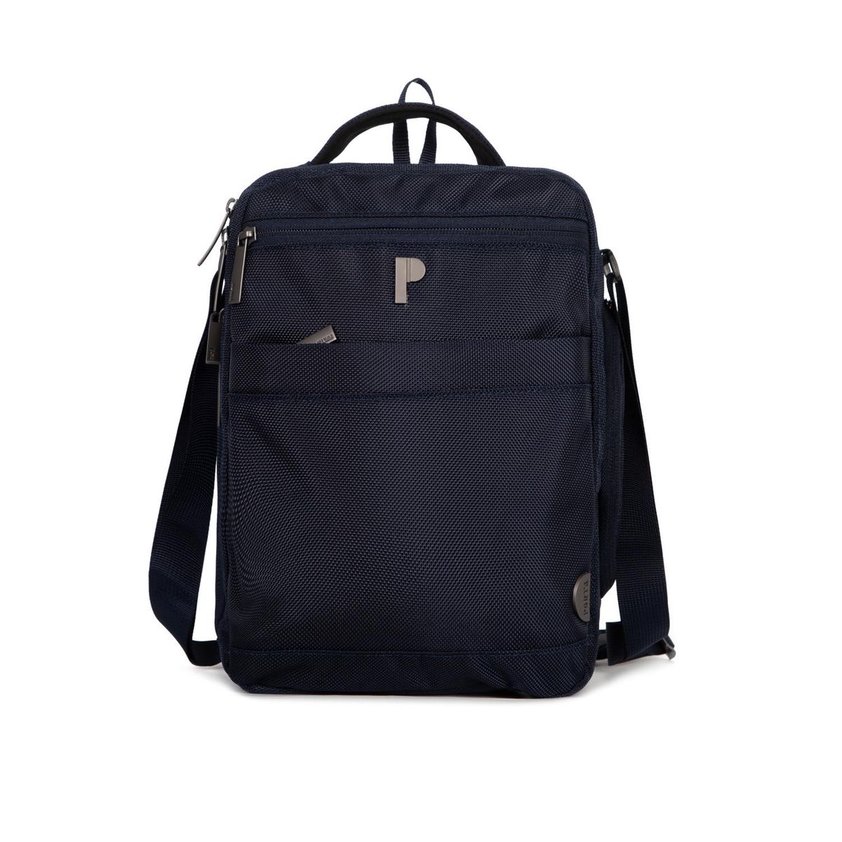 PORTA - Bolso Eduque Plomo Oscuro