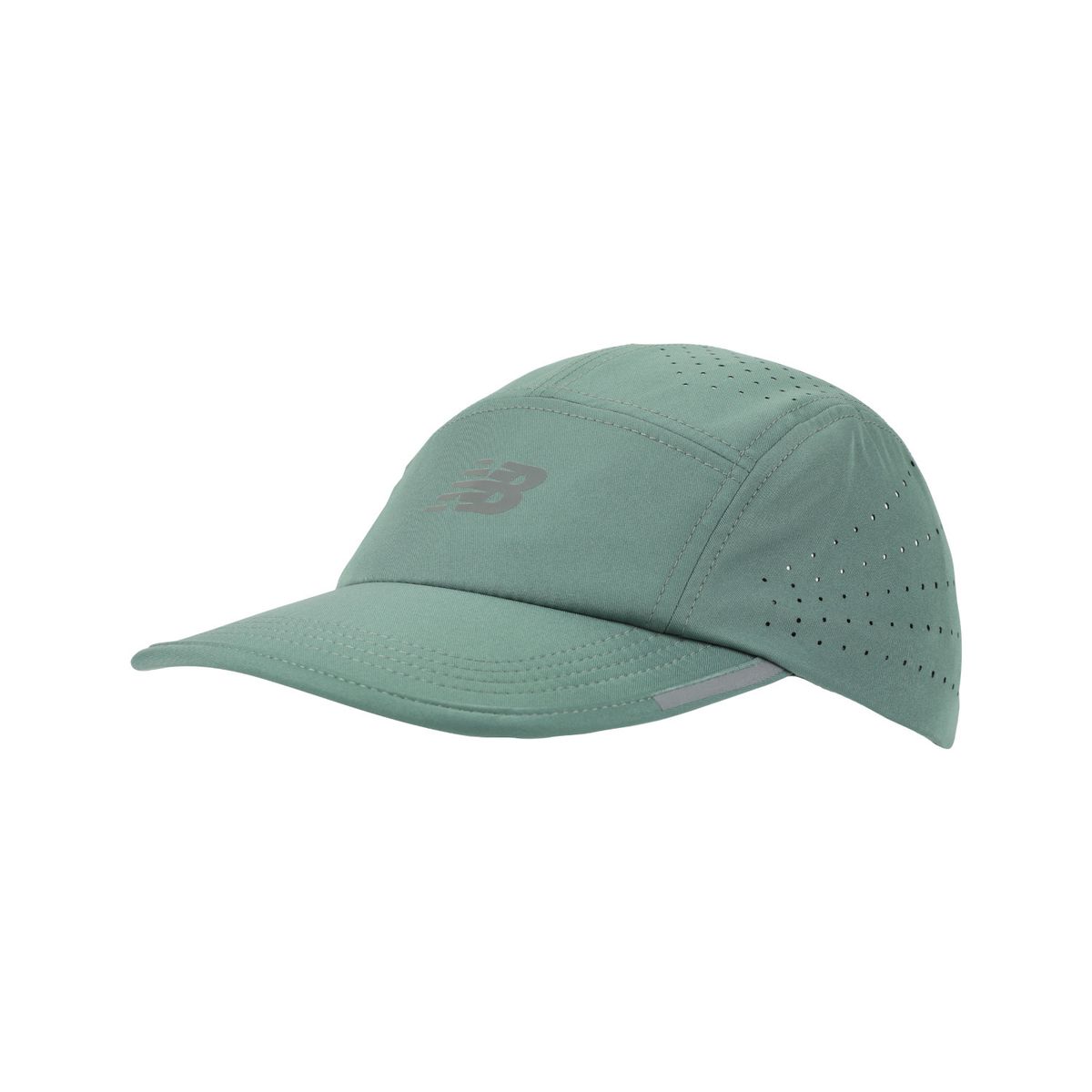 NEW BALANCE - Gorro Deportivo Nb Unisex 5 Panel Pro Run Verde
