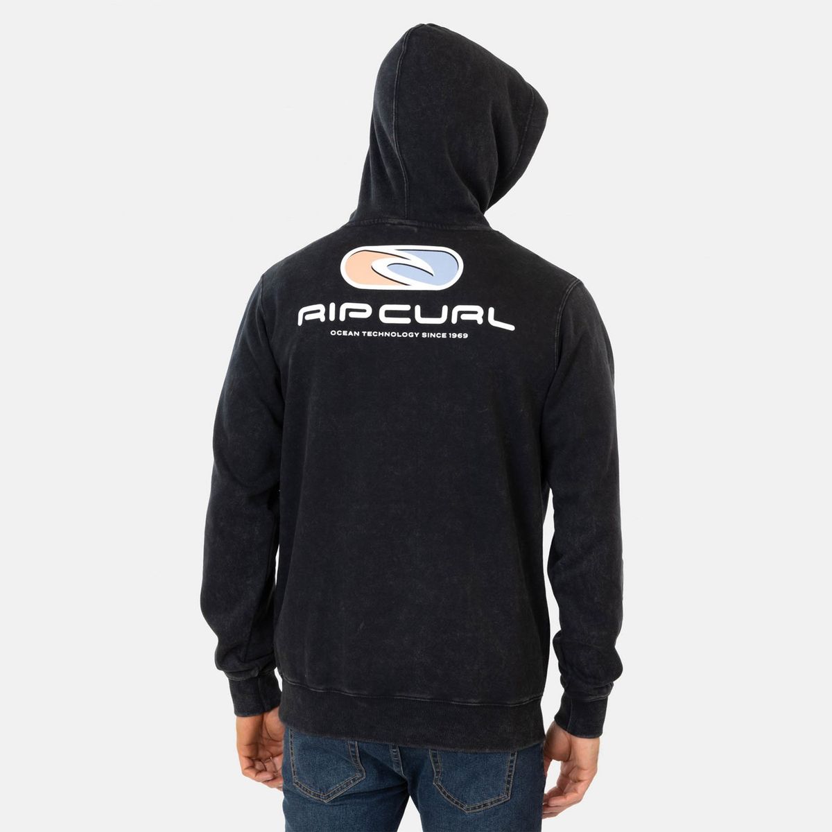 RIP CURL - Polera Canguro Algodón Hombre Rip Curl