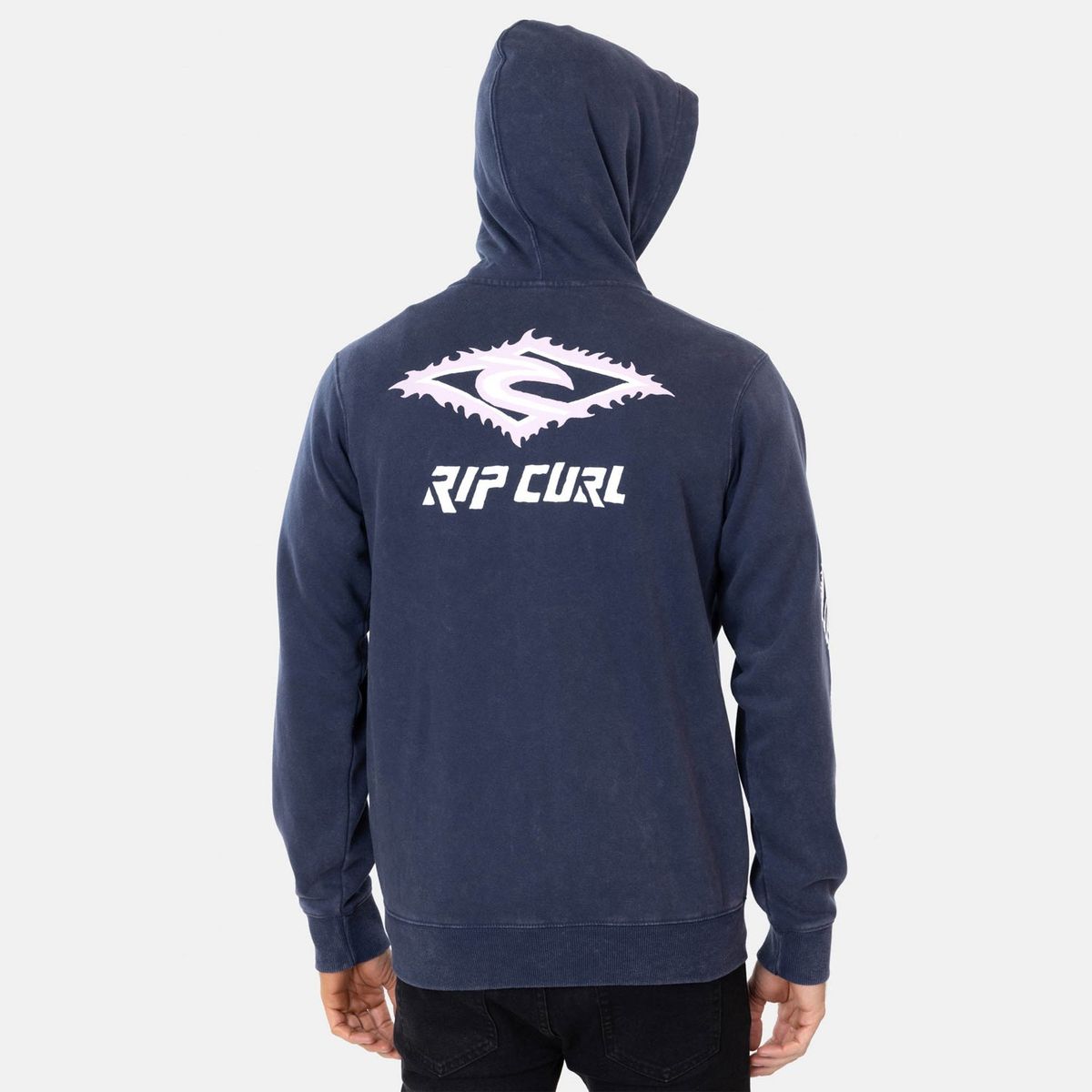 RIP CURL - Polera Fullzipper Algodón Hombre Rip Curl