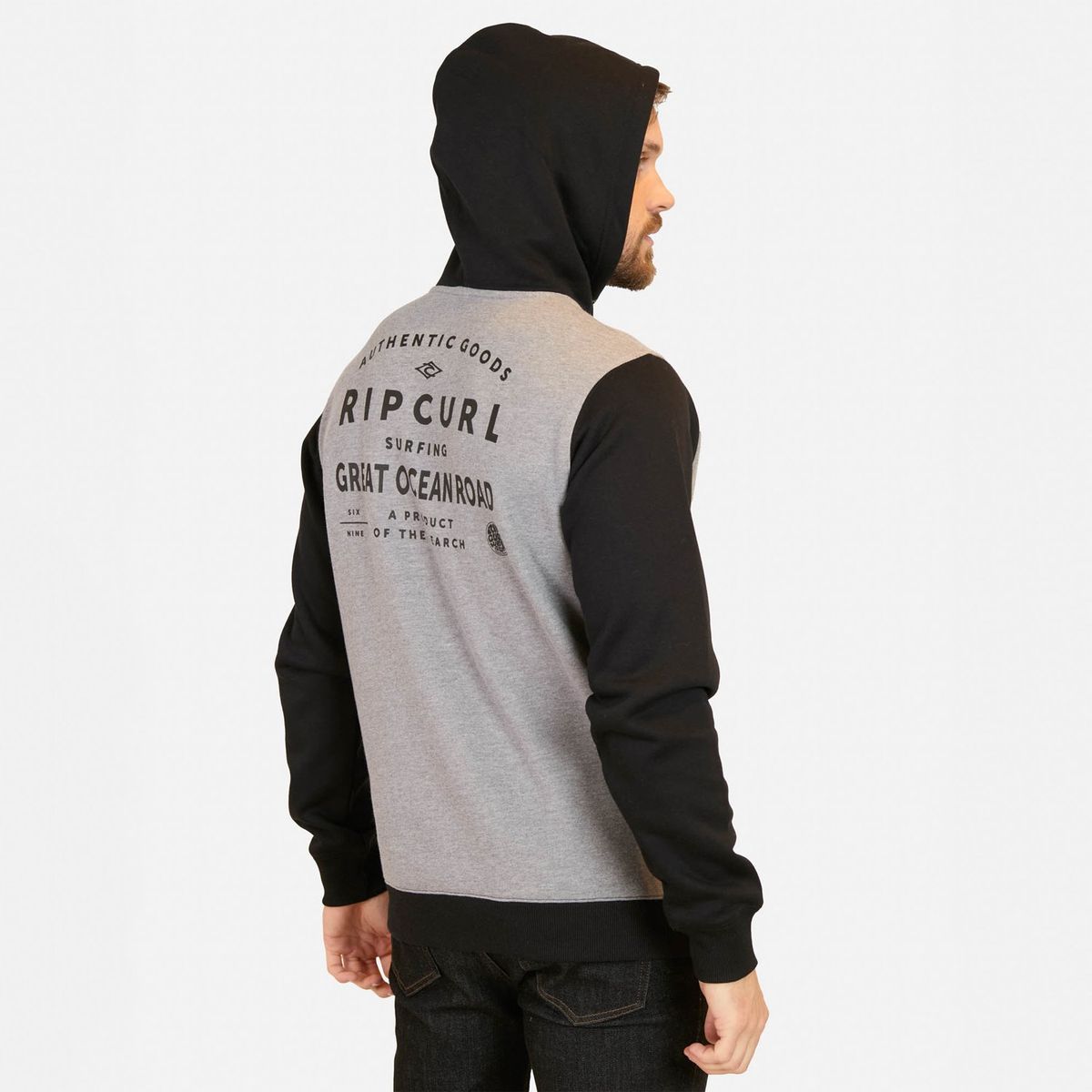 RIP CURL - Polera Canguro Algodón Hombre Rip Curl