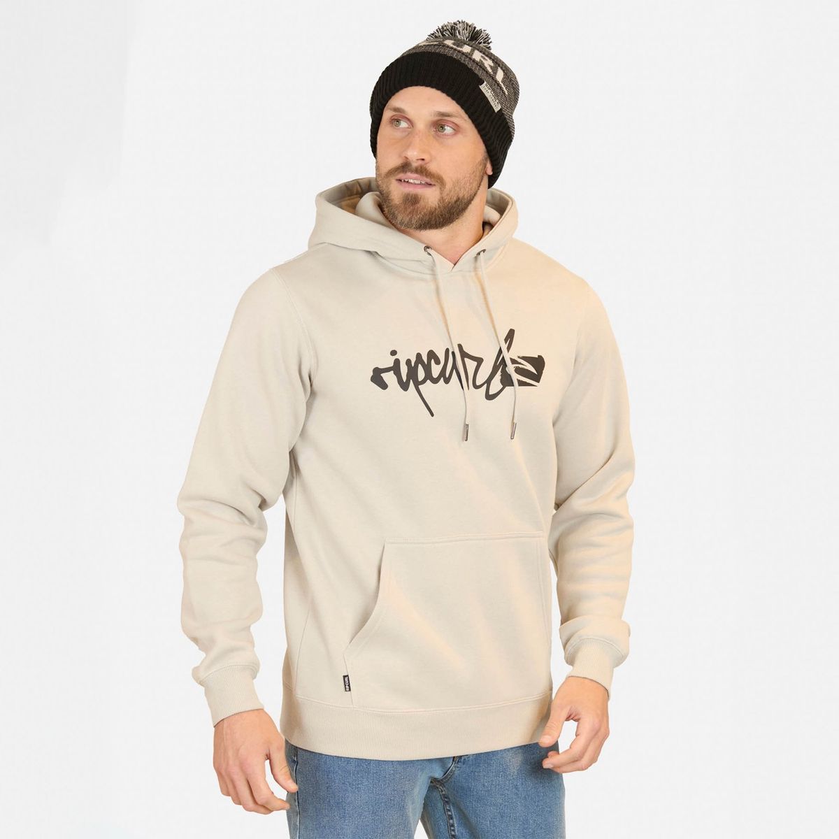 RIP CURL - Polera Canguro Algodón  Hombre Rip Curl