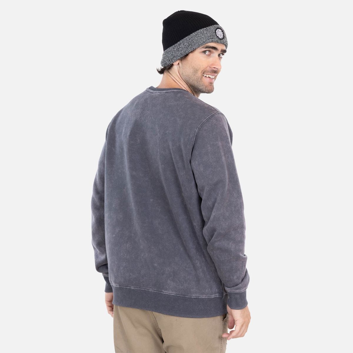 RIP CURL - Polera Cuello Redondo Algodón Hombre  Rip Curl