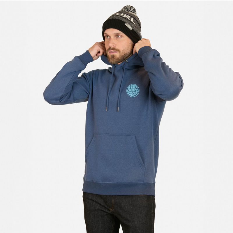 RIP CURL - Polera Canguro Algodón Hombre Rip Curl