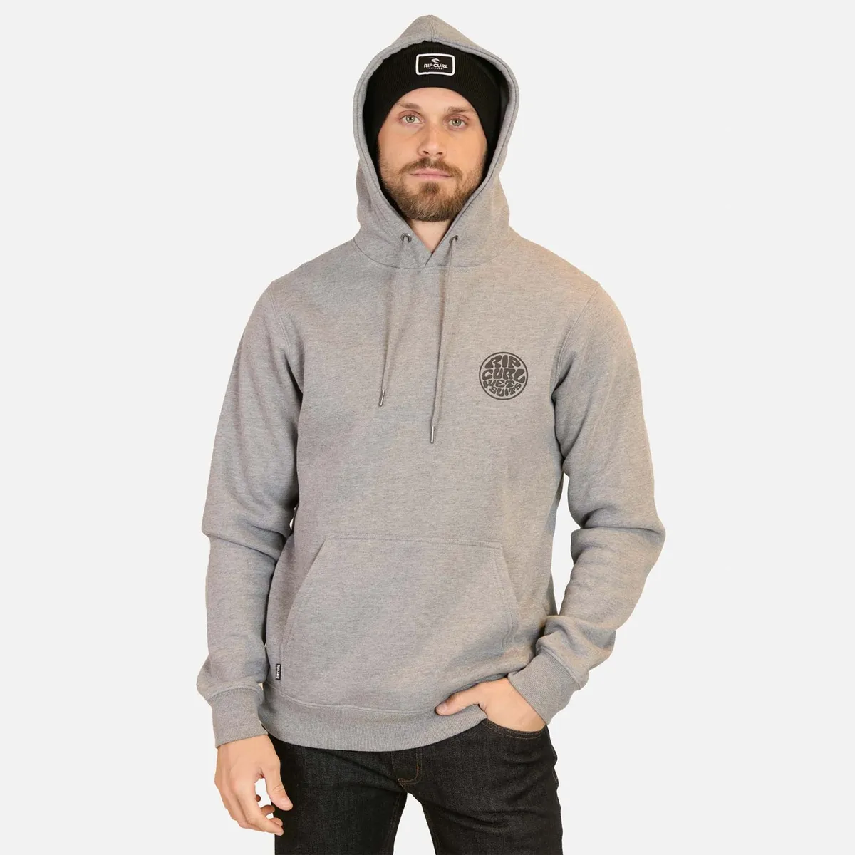 RIP CURL - Polera Canguro Algodón Hombre Rip Curl