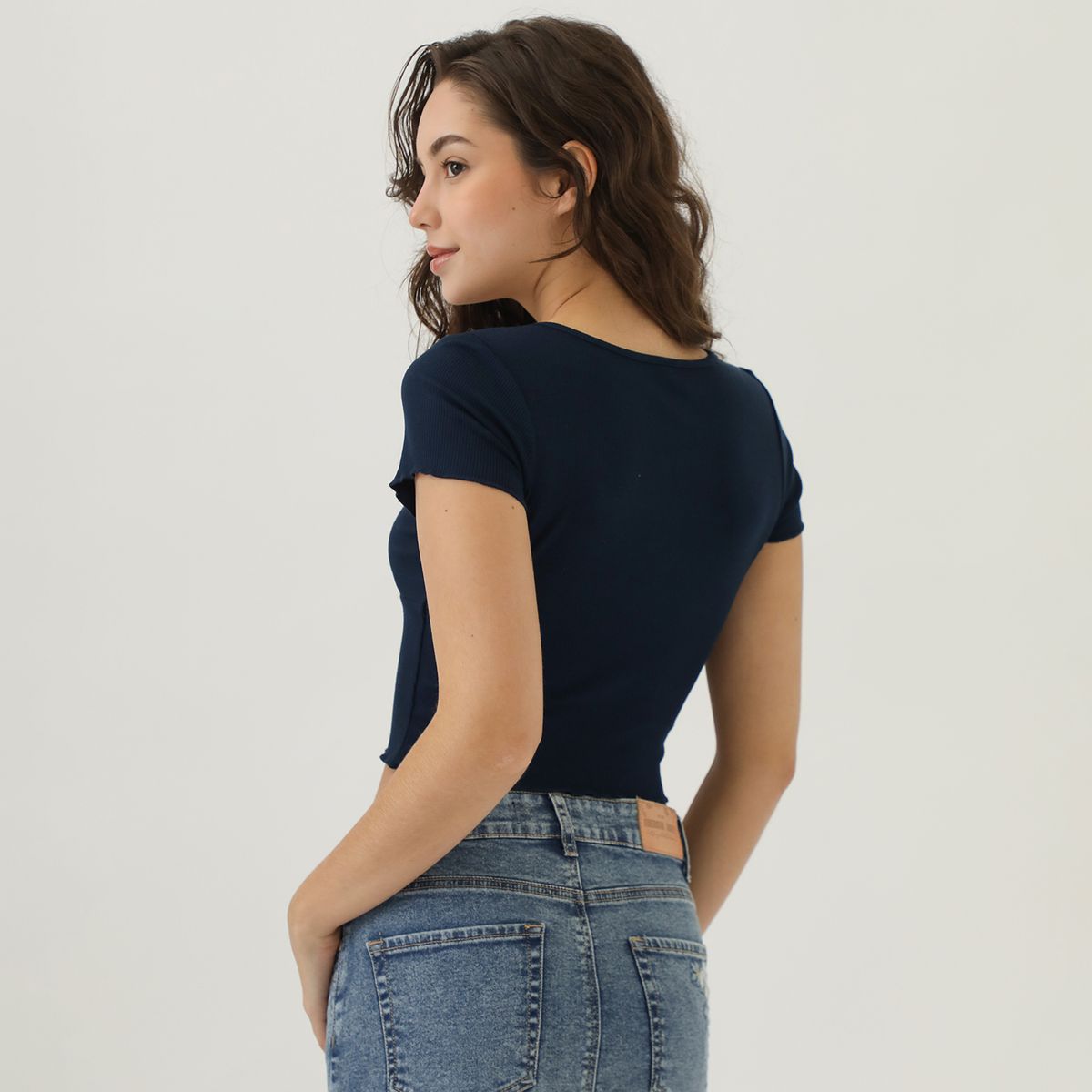 AMERICAN ABBEY - Polo Manga Corta Casual Mujer American Abbey