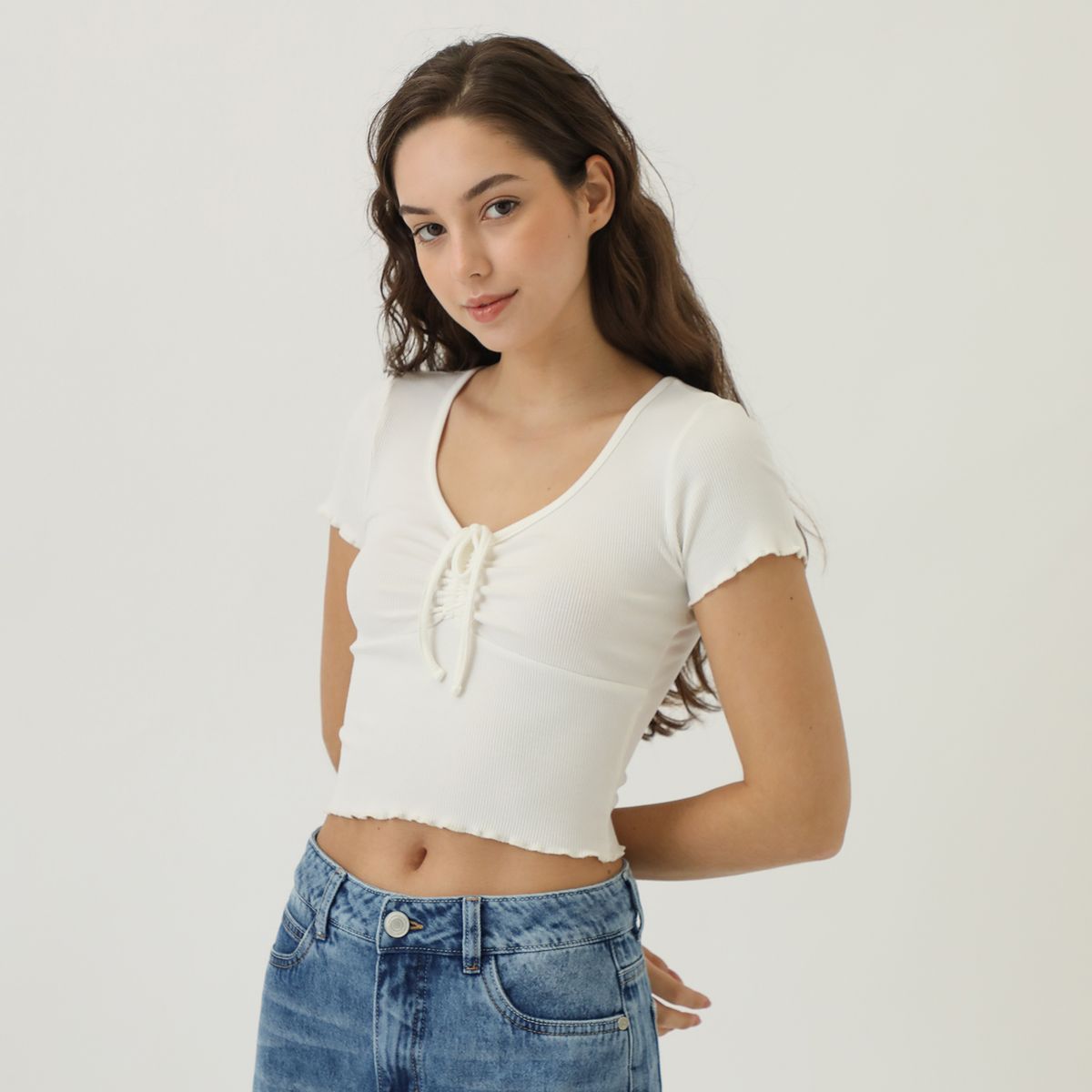 AMERICAN ABBEY - Polo Manga Corta Casual Mujer American Abbey