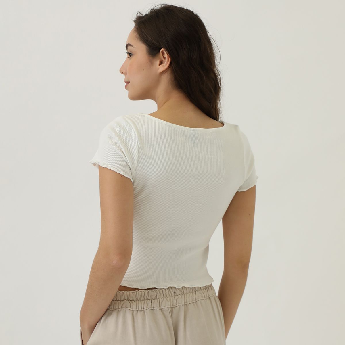 AMERICAN ABBEY - Polo Manga Corta Casual Mujer American Abbey