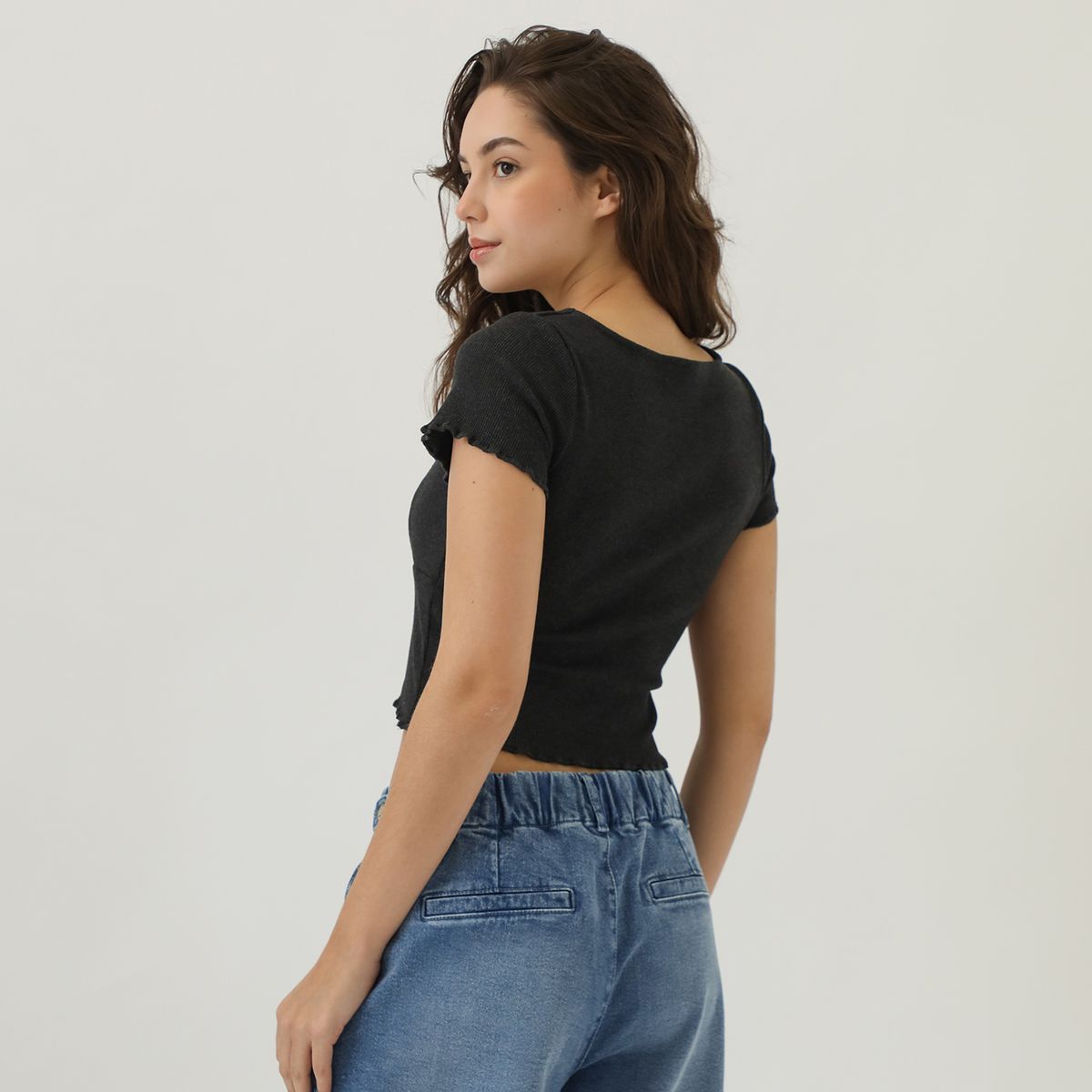 AMERICAN ABBEY - Polo Manga Corta Casual Mujer American Abbey