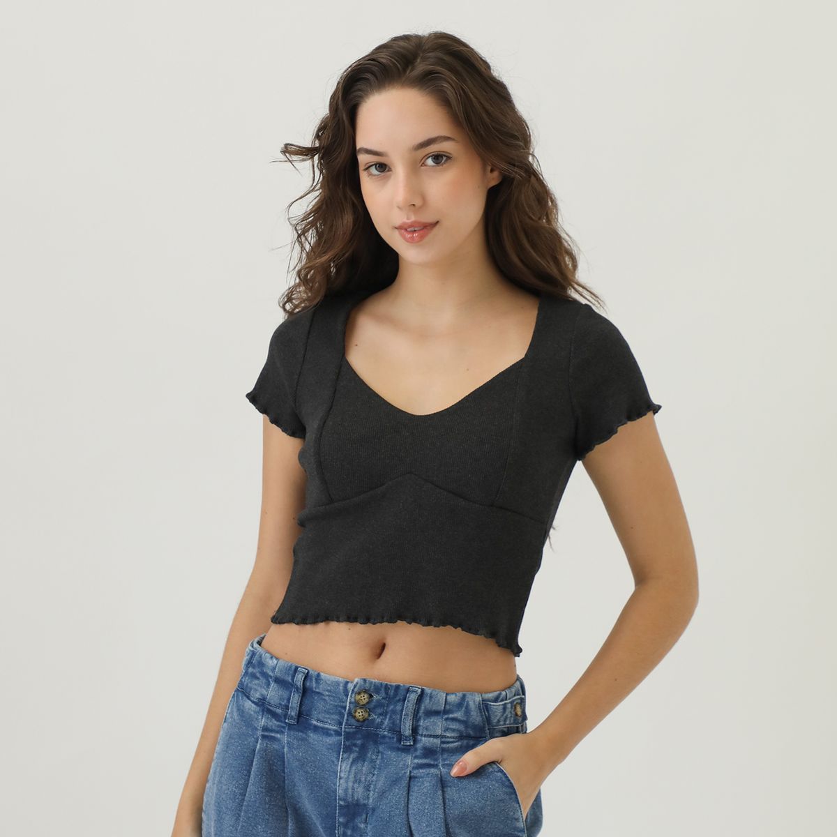 AMERICAN ABBEY - Polo Manga Corta Casual Mujer American Abbey