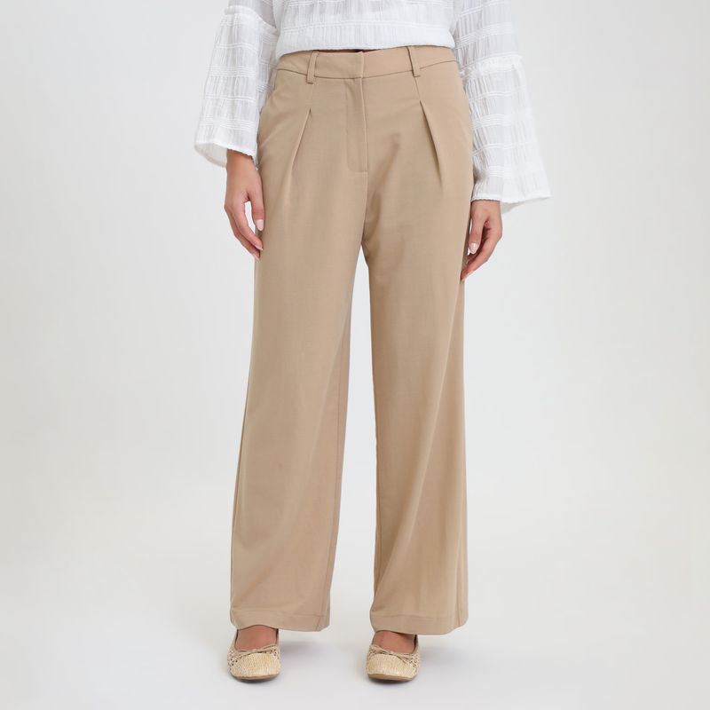 BASEMENT - Pantalón Casual Mujer Basement