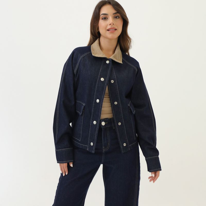 BASEMENT - Casaca de Jean Mujer Basement