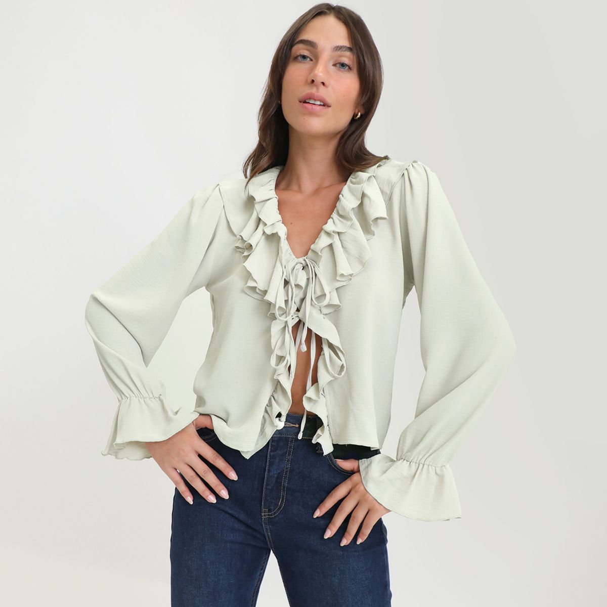 BASEMENT - Blusa Casual Mujer Basement