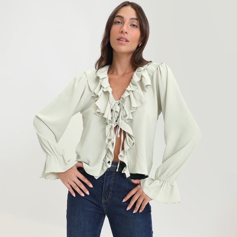 BASEMENT - Blusa Casual Mujer Basement