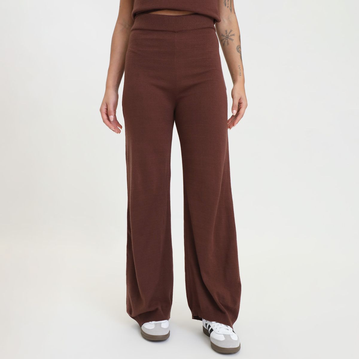 BASEMENT - Pantalón Recto Mujer Basement