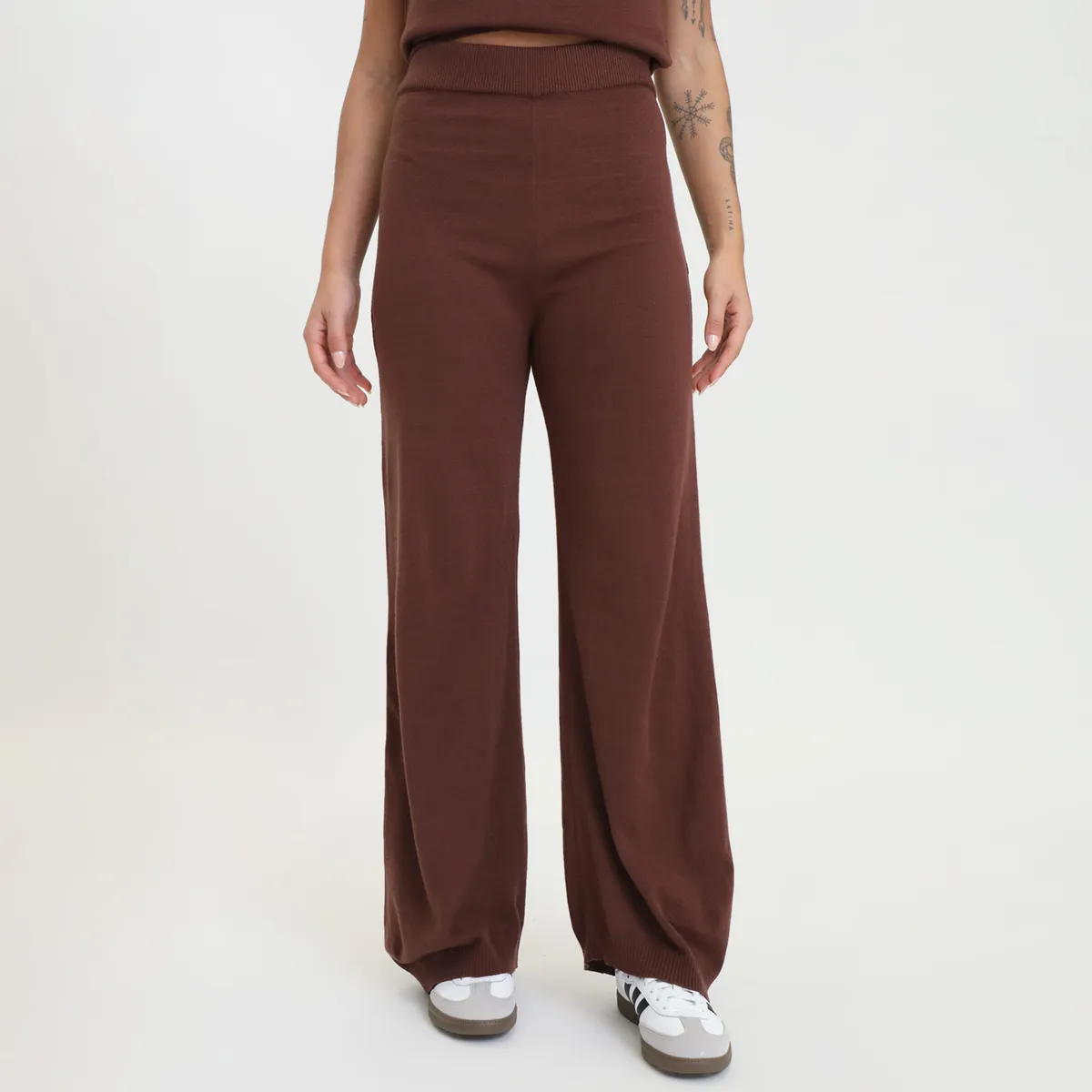 BASEMENT - Pantalón Recto Mujer Basement