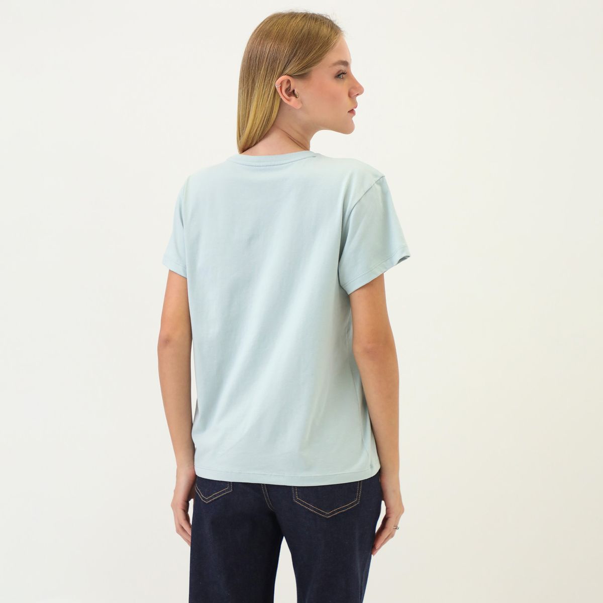 SYBILLA - Polo Manga Corta 100% Algodón Mujer Sybilla