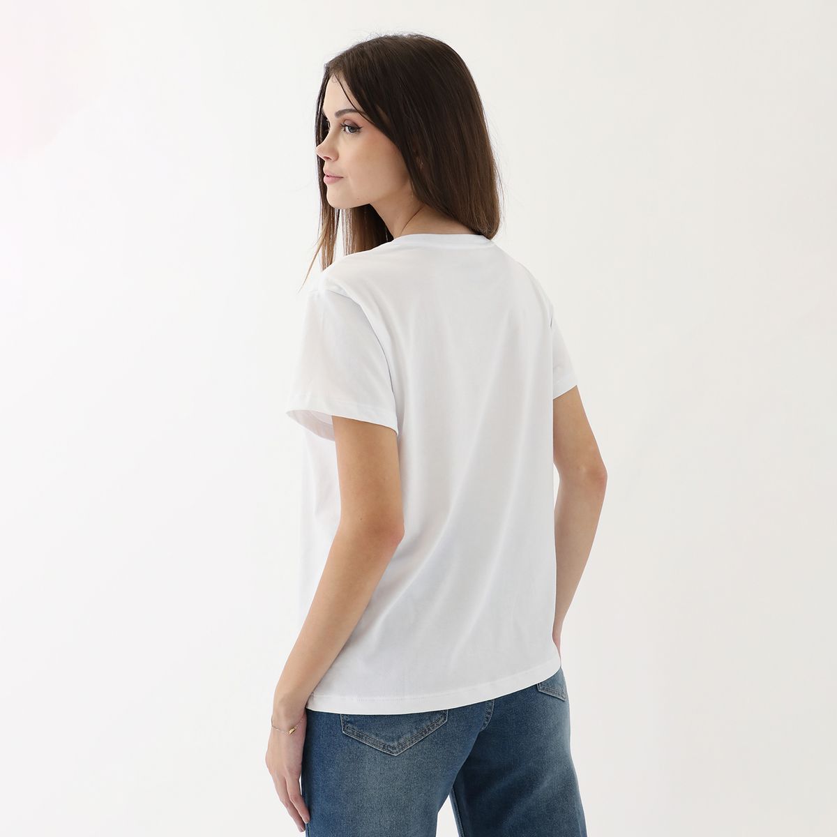 SYBILLA - Polo Manga Corta 100% Algodón Mujer Sybilla