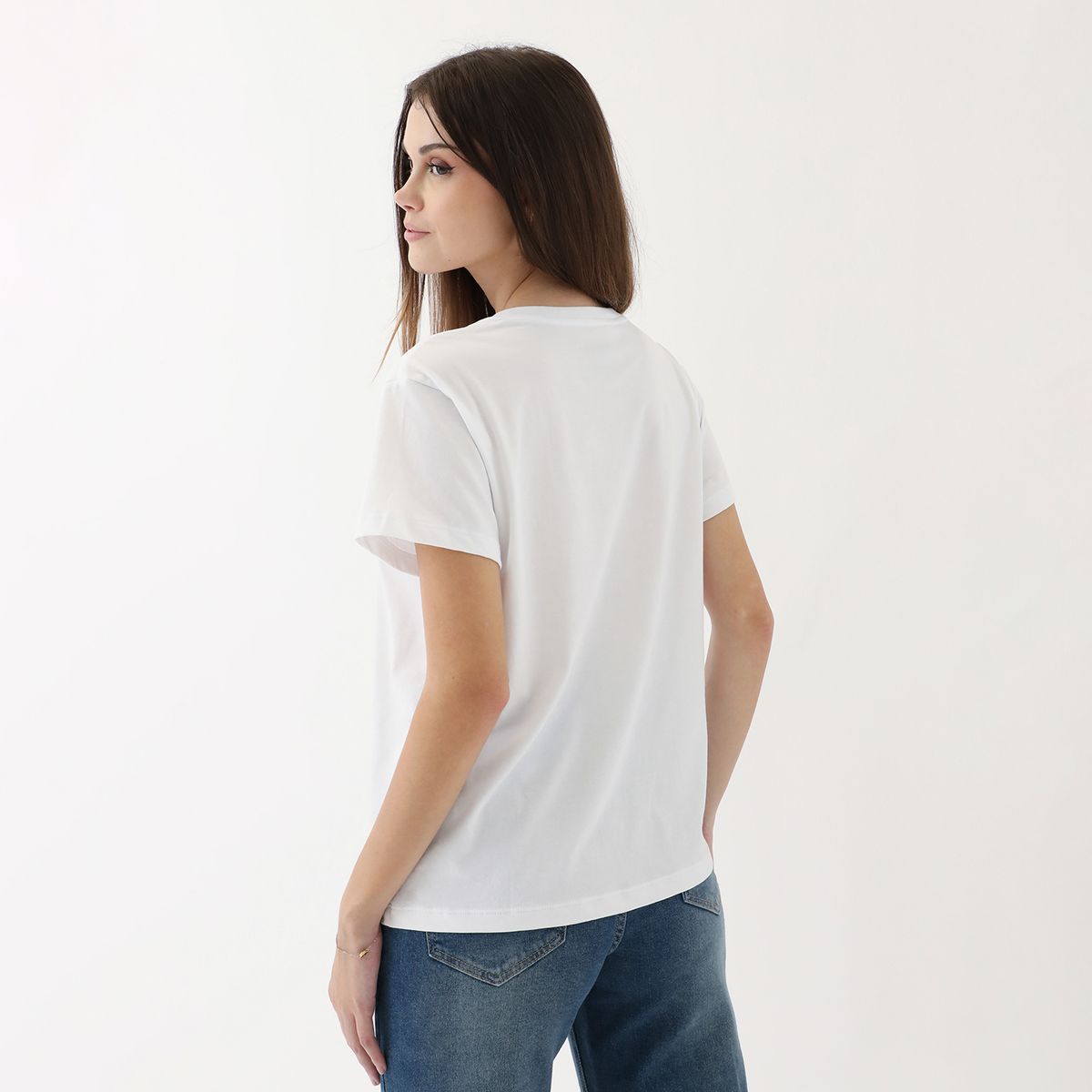 SYBILLA - Polo Manga Corta 100% Algodón Mujer Sybilla