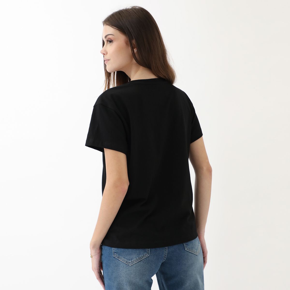 SYBILLA - Polo Manga Corta 100% Algodón Mujer Sybilla