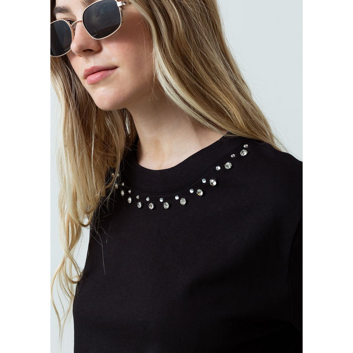 NAF NAF - Polo Manga Corta 100% Algodón Mujer Naf Naf