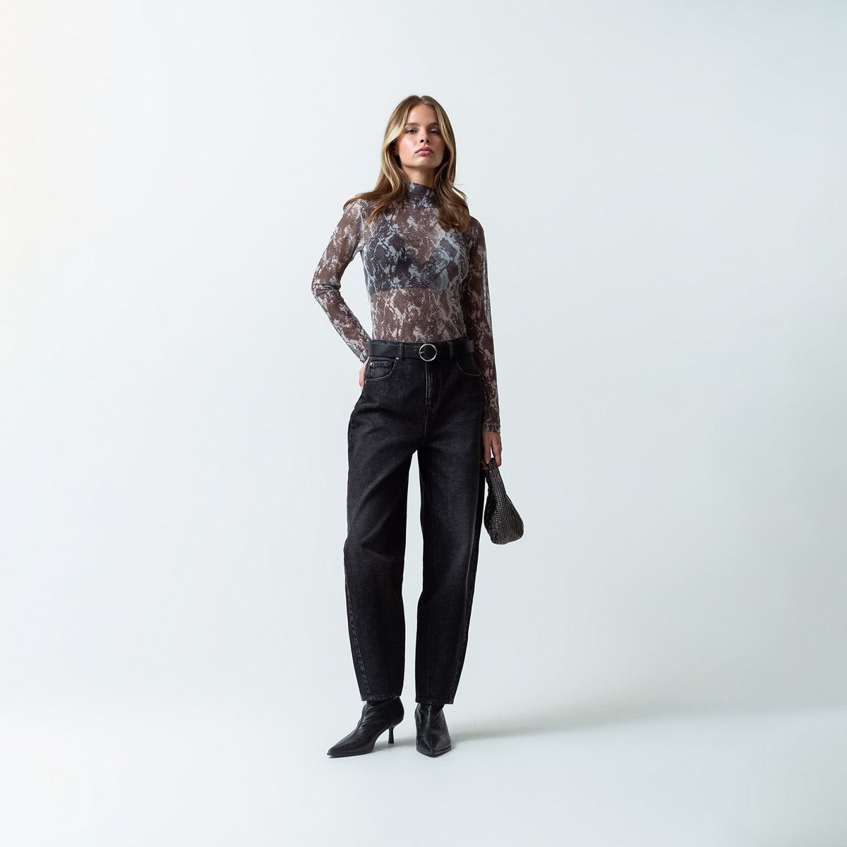 NAF NAF - Polo Manga Larga Casual Mujer Naf Naf