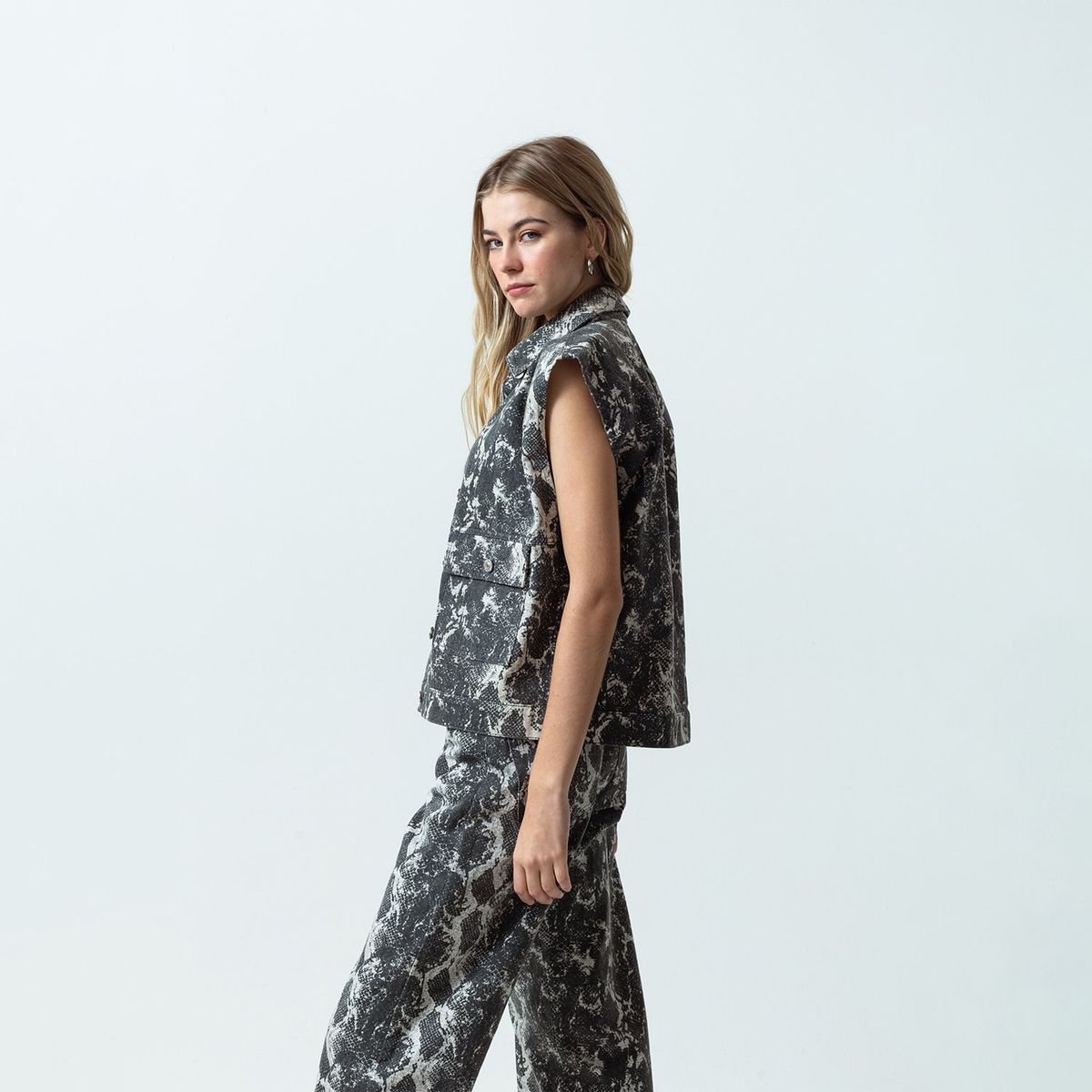 NAF NAF - Chaleco 100% Algodón Mujer Naf Naf