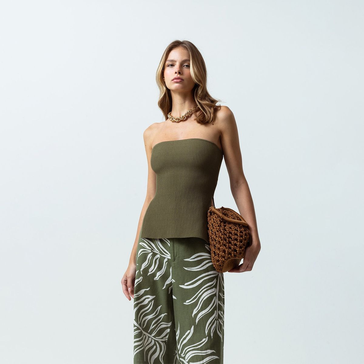 NAF NAF - Top Sin Mangas Casual Mujer Naf Naf