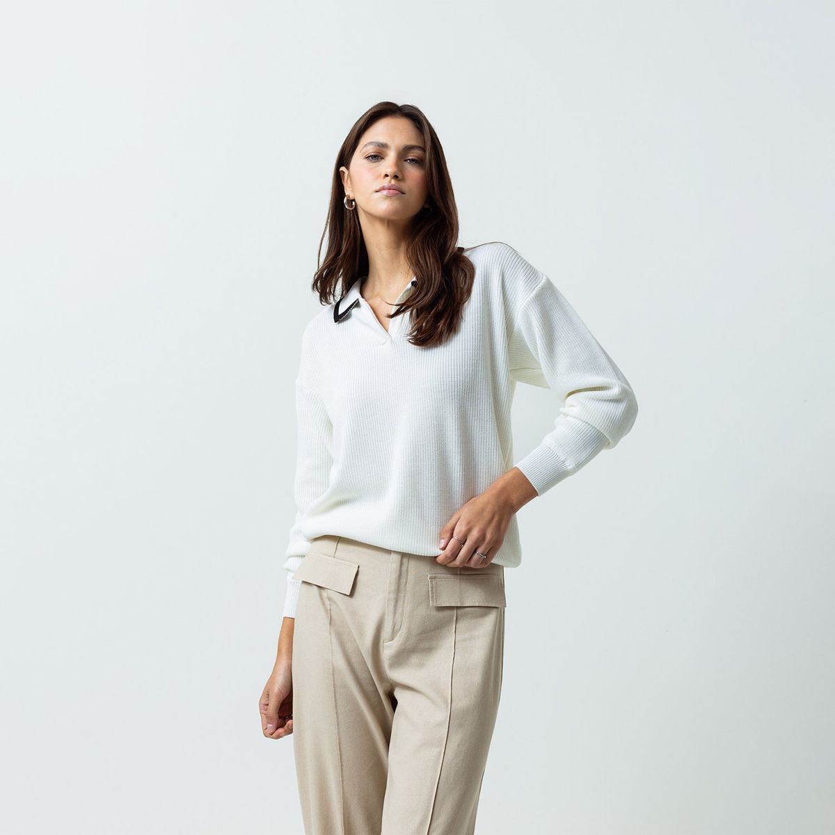 NAF NAF - Chompa Casual Mujer Naf Naf