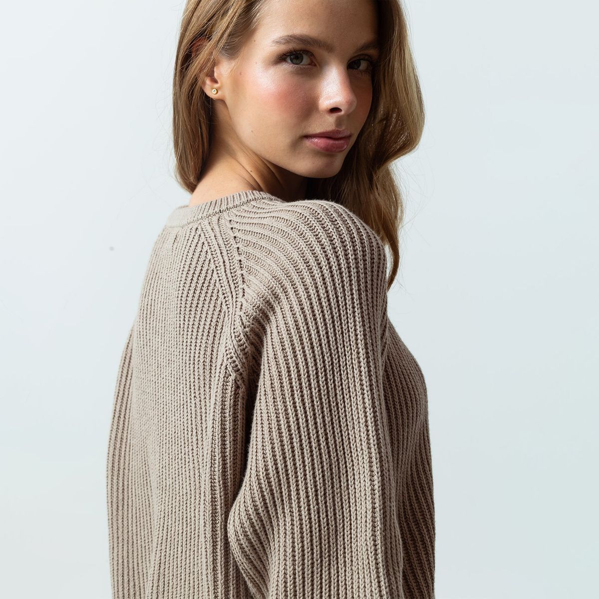 NAF NAF - Chompa 100% Algodón Mujer Naf Naf