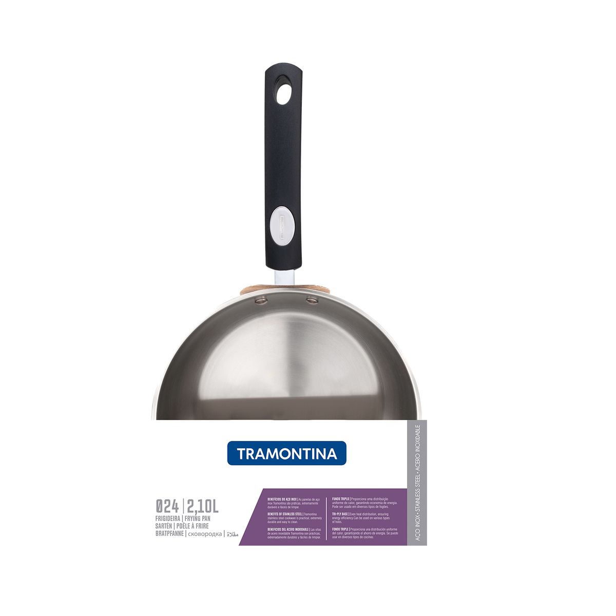 TRAMONTINA - Sarten 24cm Solar Silicone