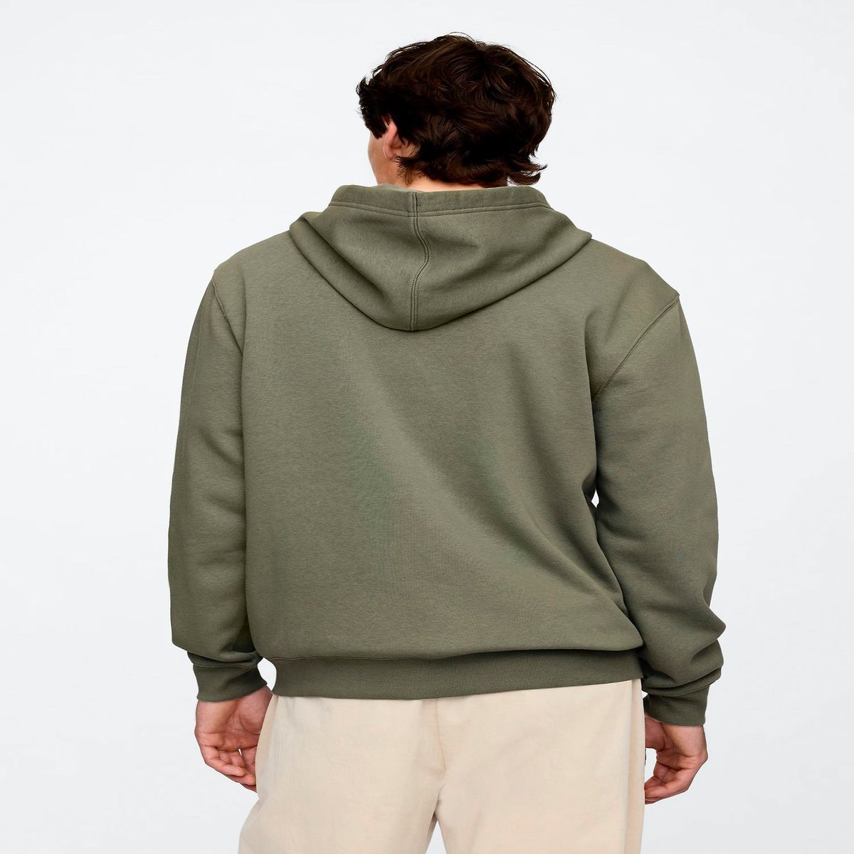 GAP - Polera Logo Full Zip Hombre Gap