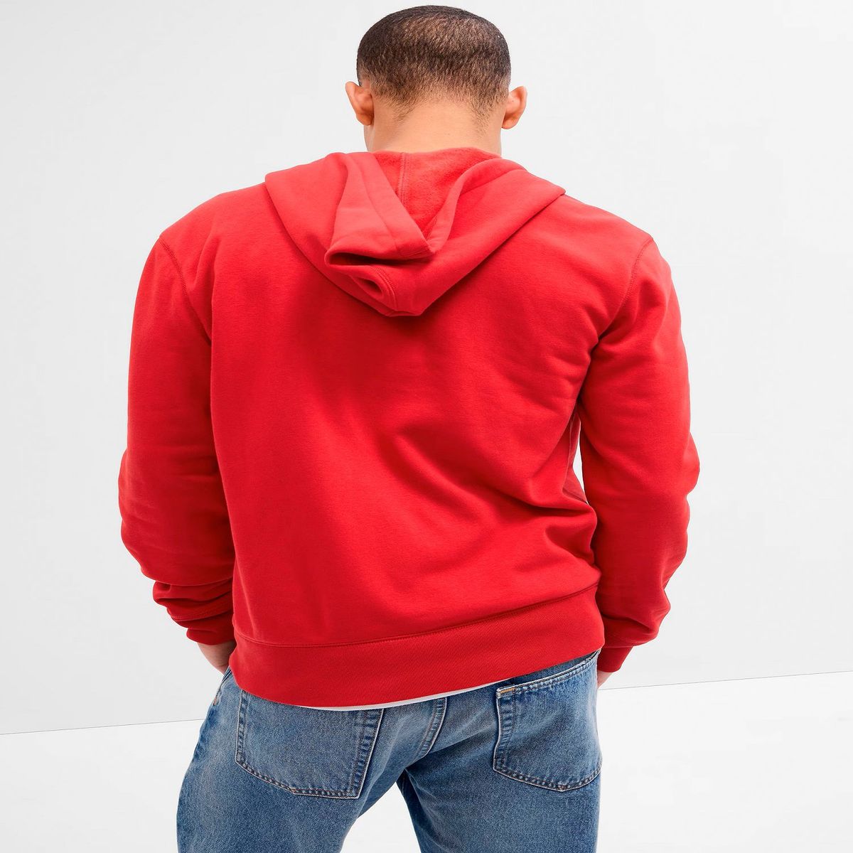 GAP - Polera Logo Full Zip Hombre Gap
