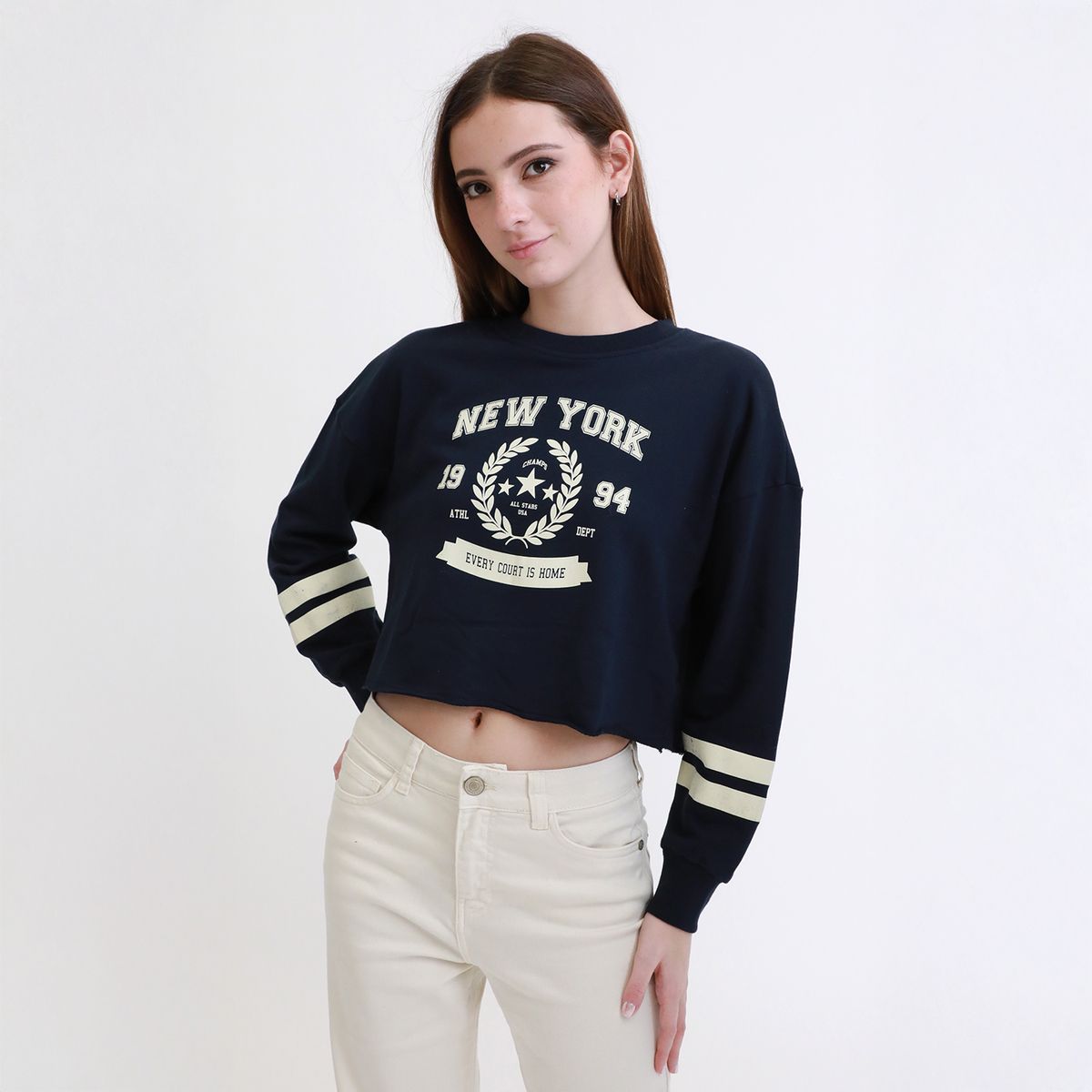 AMERICAN ABBEY - Polera Casual Mujer American Abbey