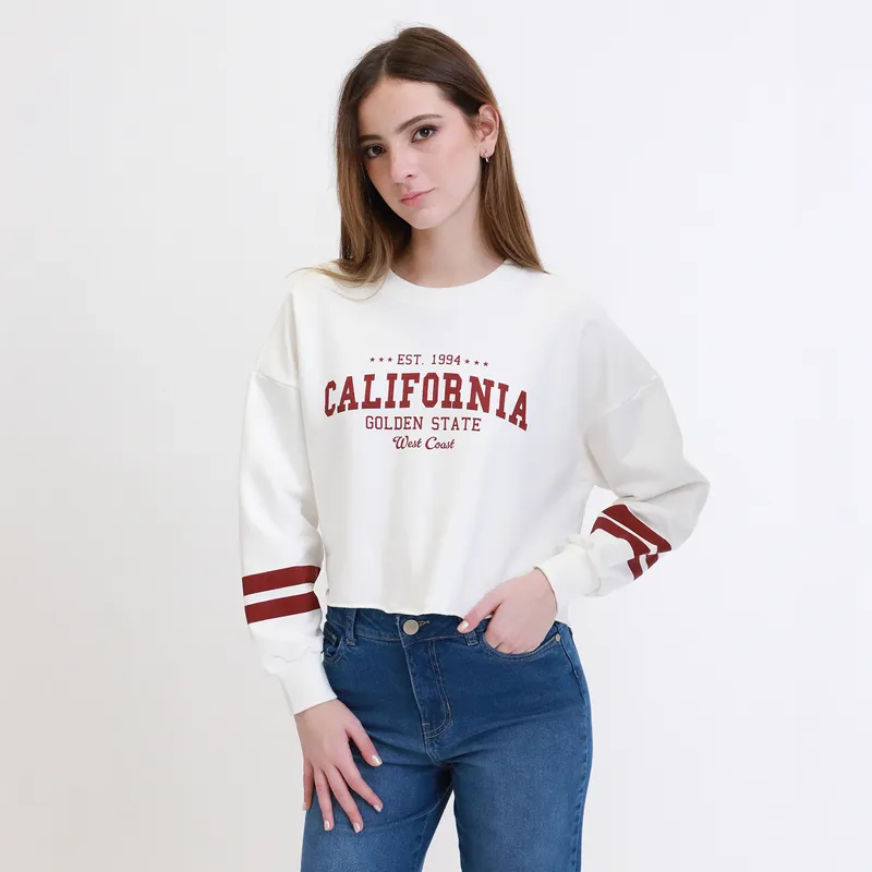 AMERICAN ABBEY - Polera Casual Mujer American Abbey