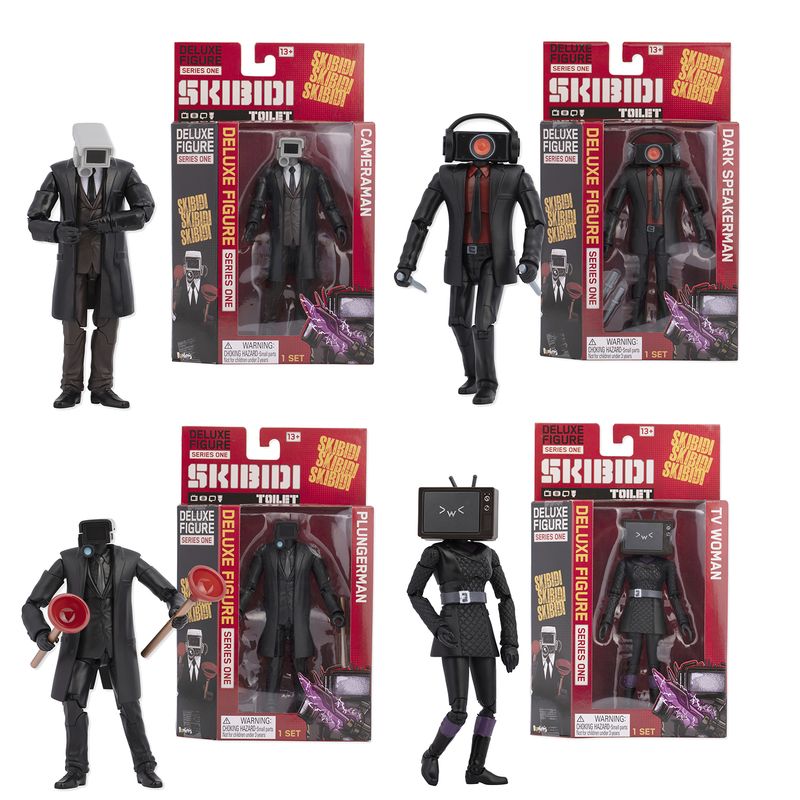 SKIBIDI TOILET - Figura De Lujo 15cm Skibidi Toilet