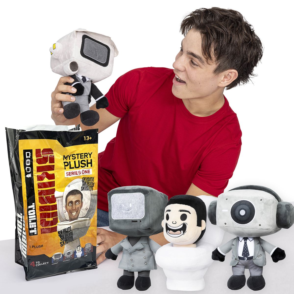 SKIBIDI TOILET - Peluche Misterioso 27cm Skibidi Toilet