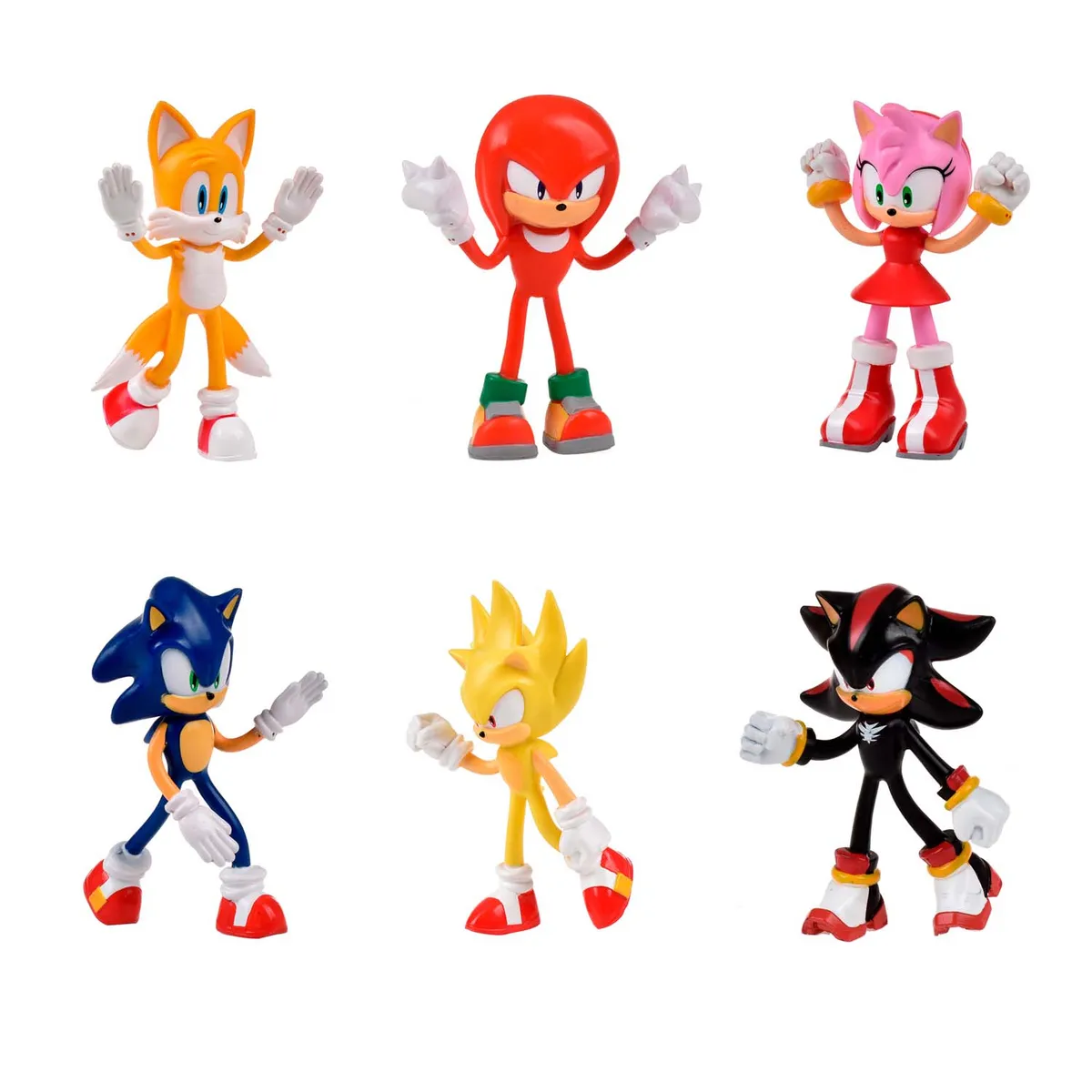 SONIC - Figura 12 A 13 Cms De Goma Flexible Sonic